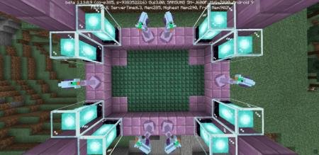 Несколько портальных пушек, установленных в качестве декораций