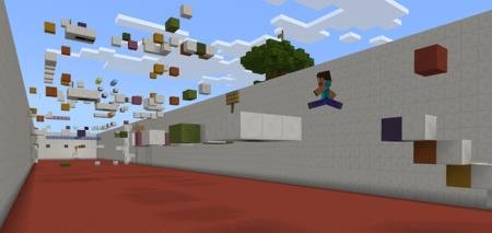 карта 1000 прыжков майнкрафт паркур