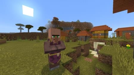 деревня и житель