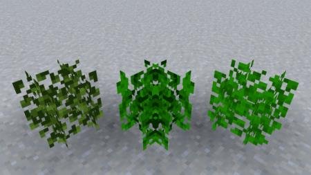 Объёмные формы моделей перекрёстных листьев