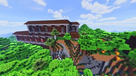 особняк на лугу