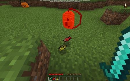 угощения на хеллоуин мод