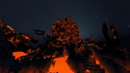 Ужасающая скала в Нижнем мире