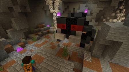 поиск кнопки - хеллоуин