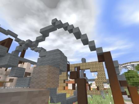 Полоса препятствий в торп парке