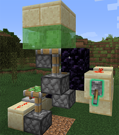 Постройка лифта шаг 13