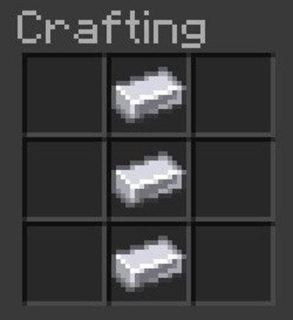 Крафт железных стержней