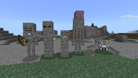 каменные мобы мод