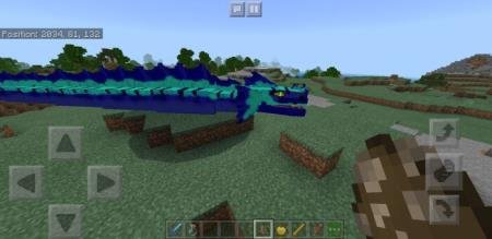 Морской змей на равнине