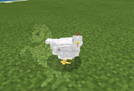 Курочка сбоку