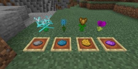 Представление новых видов цветов в Майнкрафт