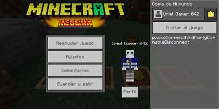 Новое главное меню игры