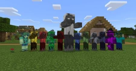 Представление 12 новых видов зомби, добавляемых модом в игру