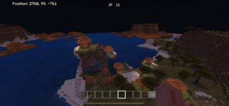 деревня ночью