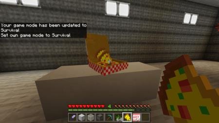 пицца в майнкрафт