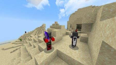 Пара новых враждебных мобов в пустынном биоме