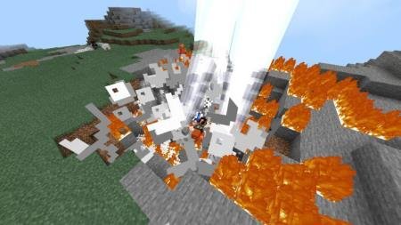 Невероятно сильная атака Короля, разрушившая территорию вокруг