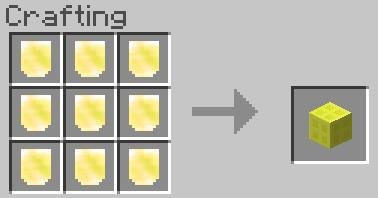 крафт блок фрагмента щита