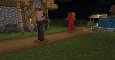 Агент сражается в деревне