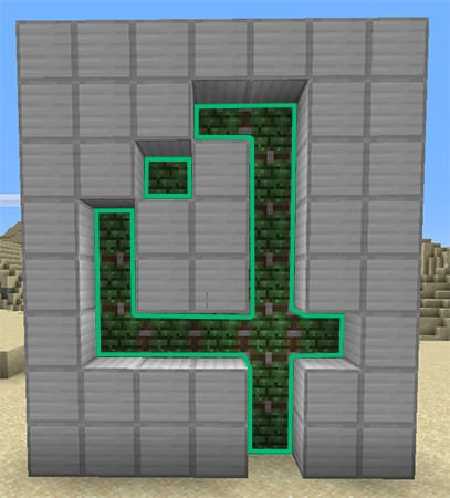 Постройка надписи шаг 1