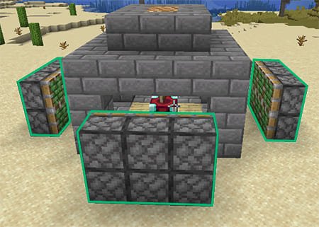 Постройка механизма для стола зачарований шаг 1