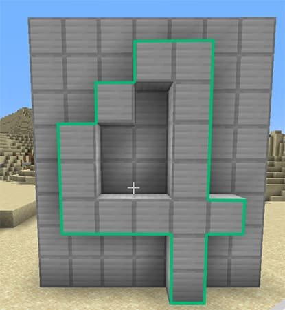 Постройка надписи шаг 4