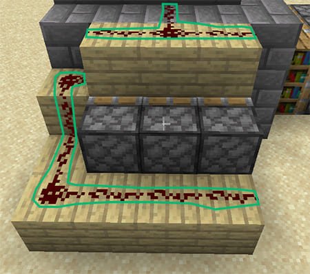 Постройка механизма для стола зачарований шаг 3