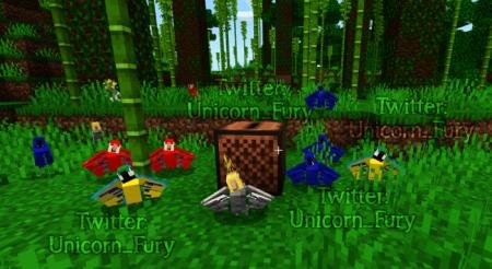 Новые модели разноцветных попугаев