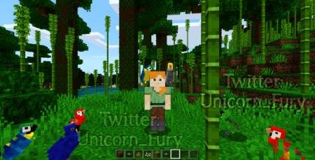 Попугаи в лесу