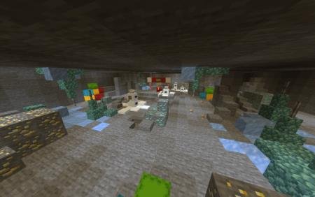 пещера полная руды