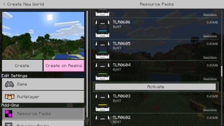 Представление пакетов различных поездов в настройках мода