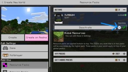 Установка пакета мода для определённого поезда