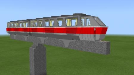 Представление поезда Одакю Монорельс 500 серии