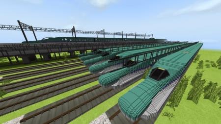 Пять линий с поездами Е5 и Н5 Синкансен