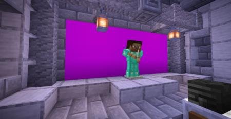 фиолетовый фон