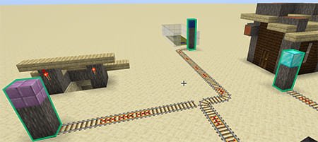 Пример готовой железной дороги