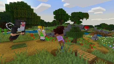 пчелы на поле