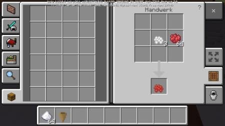 Крафт красных шариков мороженого