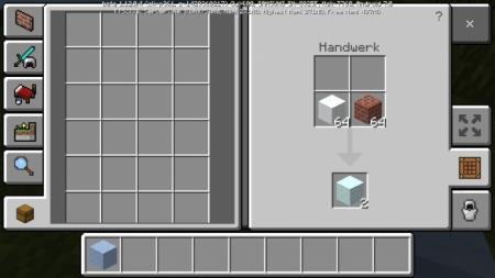 Рецепт крафта снежного кирпича