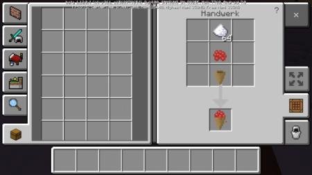 Рецепт крафта красного мороженого