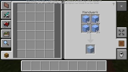 Рецепт крафта сжатого блока льда