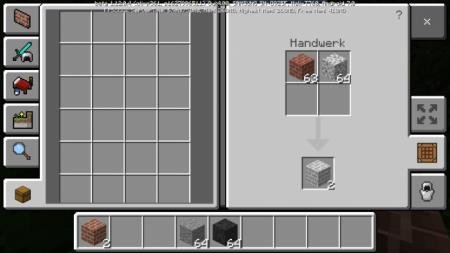 Рецепт крафта каменного кирпича