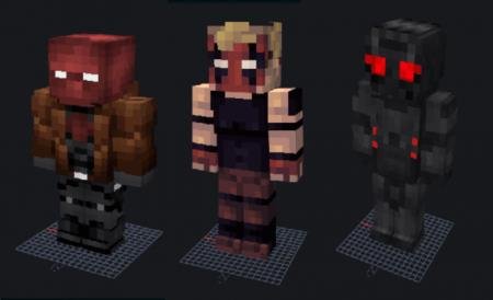 Красный колпак, Мошенник и Чёрный Манта