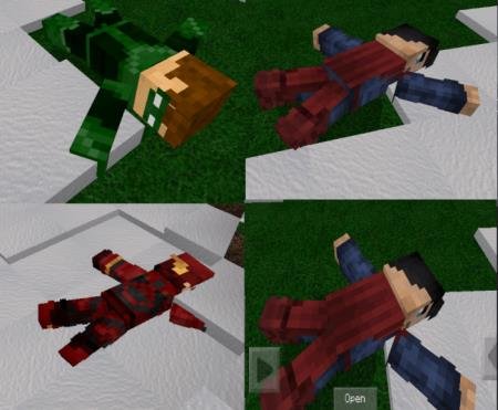 Мёртвые тела Зелёного Фонаря, Супермена и Флэша