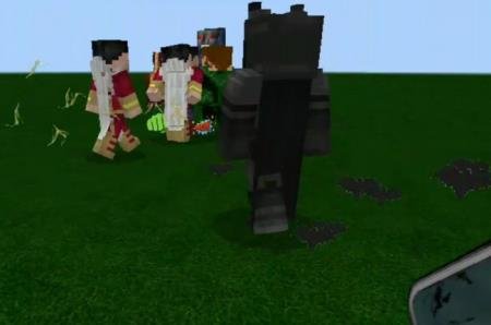 Сражение героев и злодеев вселенной DC