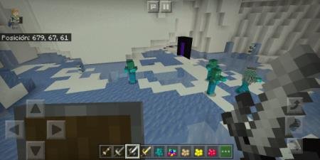 Мобы ледяного ада - замороженные