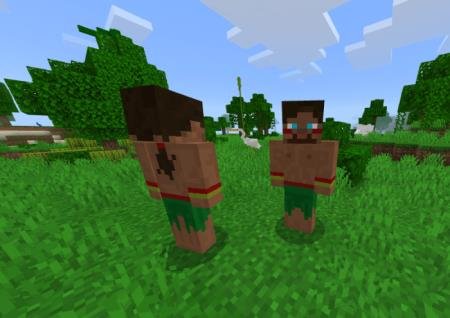 Парочка индейцев в джунглях