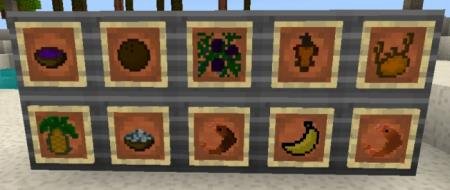 Представление новых продуктов питания в игре