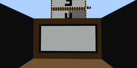 экран в комнате