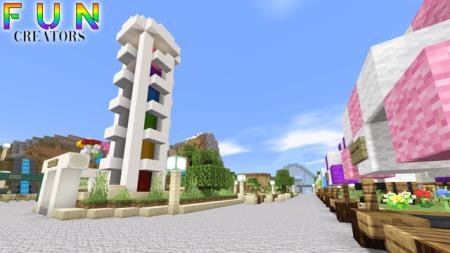 огромные здания